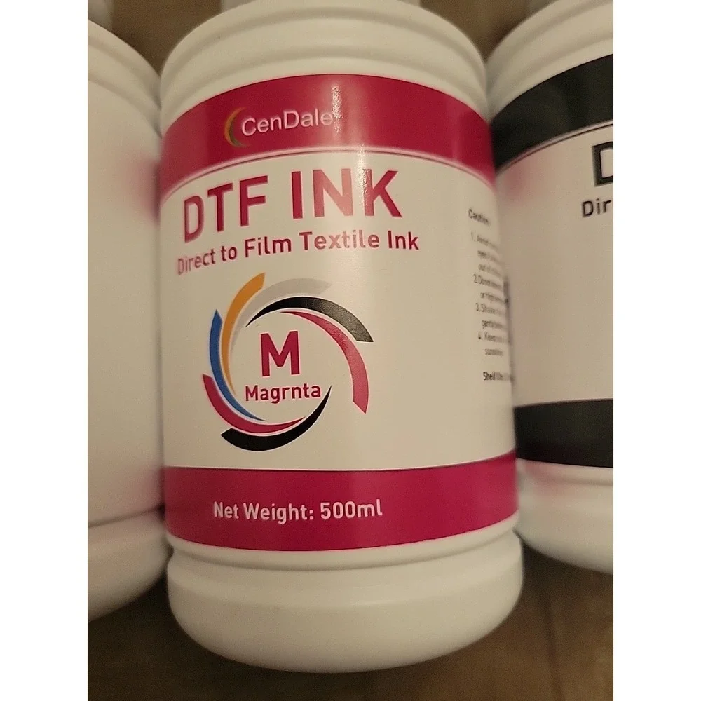 DTF‎ Ink 6pk 500ml Bottles-New In Box-Welacer-compatible Printers Listed
